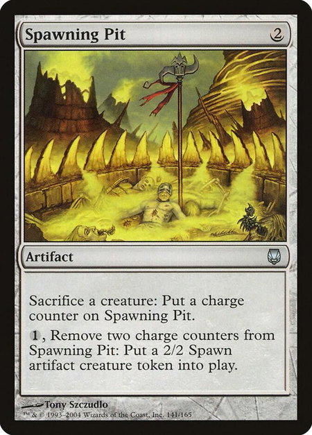 Spawning Pit - Darksteel Magic: The Gathering trading card