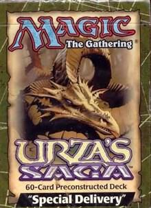 Urza's Saga Theme Deck - Special Delivery - Urza's Saga Magic: The Gathering trading card