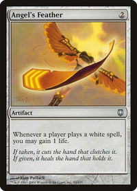 Angel's Feather - Darksteel (DST) #92 - Uncommon Magic: The Gathering Trading Card