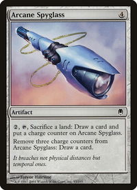 Arcane Spyglass - Darksteel (DST) #93 - Common Magic: The Gathering Trading Card