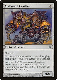 Arcbound Crusher - Darksteel (DST) #95 - Uncommon Magic: The Gathering Trading Card