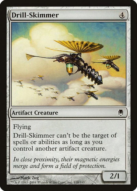 Drill-Skimmer - Darksteel Magic: The Gathering trading card