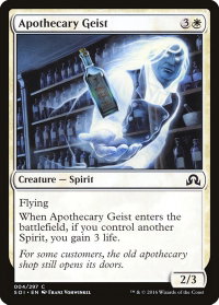 Apothecary Geist - Shadows over Innistrad (SOI) #4 - Common Magic: The Gathering Trading Card