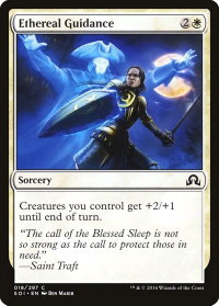 Ethereal Guidance - Shadows over Innistrad (SOI) #18 - Common Magic: The Gathering Trading Card