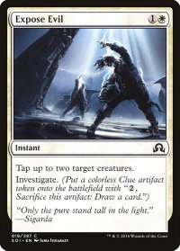 Expose Evil - Shadows over Innistrad (SOI) #19 - Common Magic: The Gathering Trading Card