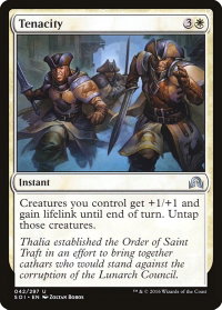Tenacity - Shadows over Innistrad (SOI) #42 - Uncommon Magic: The Gathering Trading Card