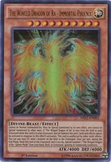 The Winged Dragon of Ra - Immortal Phoenix - Millennium Pack YuGiOh trading card