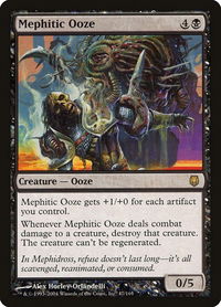 Mephitic Ooze - Darksteel (DST) #47 - Rare Magic: The Gathering Trading Card
