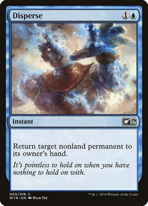 Disperse - Welcome Deck 2016 (W16) #5 - Common Magic: The Gathering Trading Card