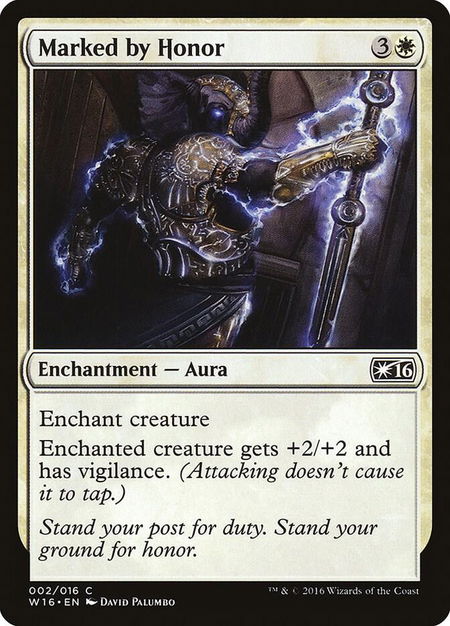 Marked by Honor - Welcome Deck 2016 Magic: The Gathering trading card