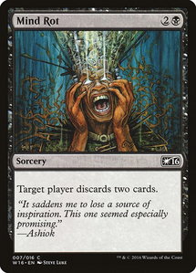 Mind Rot - Welcome Deck 2016 (W16) #7 - Common Magic: The Gathering Trading Card