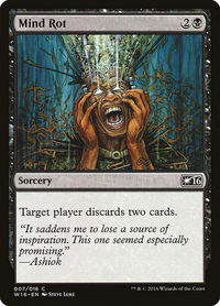 Mind Rot - Welcome Deck 2016 (W16) #7 - Common Magic: The Gathering Trading Card