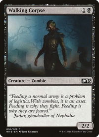 Walking Corpse - Welcome Deck 2016 (W16) #10 - Common Magic: The Gathering Trading Card