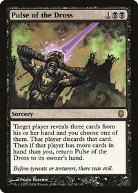 Pulse of the Dross - Darksteel (DST) #50 - Rare Magic: The Gathering Trading Card