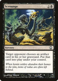 Scrounge - Darksteel (DST) #53 - Uncommon Magic: The Gathering Trading Card