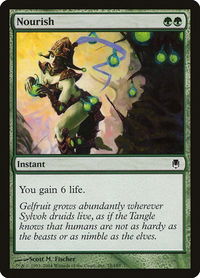 Nourish - Darksteel (DST) #78 - Common Magic: The Gathering Trading Card