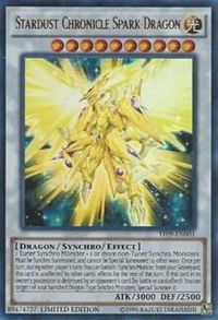 Stardust Chronicle Spark Dragon - Yu-Gi-Oh! 5D's Manga Promotional Cards  #YF09-EN001 - Ultra Rare YuGiOh Trading Card
