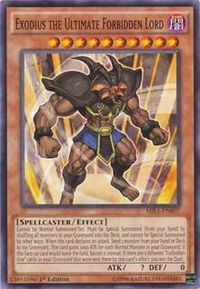 Exodius the Ultimate Forbidden Lord - Millennium Pack (MIL1) #MIL1-EN007 - Common / Short Print YuGiOh Trading Card