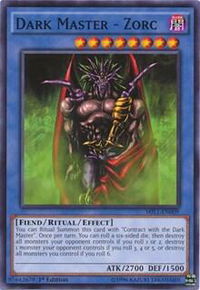 Dark Master - Zorc - Millennium Pack (MIL1) #MIL1-EN009 - Common / Short Print YuGiOh Trading Card