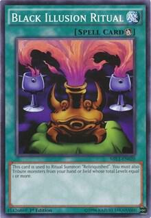 Black Illusion Ritual trading card from Millennium Pack Black Illusion Ritual - Millennium Pack YuGiOh trading card