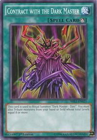 Contract with the Dark Master - Millennium Pack (MIL1) #MIL1-EN021 - Common / Short Print YuGiOh Trading Card