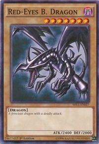 Red-Eyes B. Dragon - Millennium Pack (MIL1) #MIL1-EN027 - Common / Short Print YuGiOh Trading Card