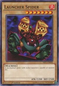 Launcher Spider - Millennium Pack (MIL1) #MIL1-EN030 - Common / Short Print YuGiOh Trading Card