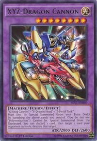 XYZ-Dragon Cannon - Millennium Pack (MIL1) #MIL1-EN040 - Rare YuGiOh Trading Card