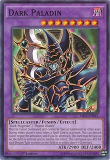 Dark Paladin trading card from Millennium Pack Dark Paladin - Millennium Pack YuGiOh trading card
