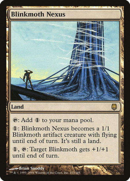 Blinkmoth Nexus - Darksteel Magic: The Gathering trading card