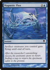 Magnetic Flux - Darksteel (DST) #25 - Common Magic: The Gathering Trading Card