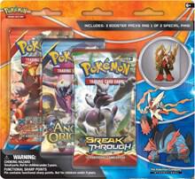 BREAKthrough Collector Pin 3 Pack Blister [Mega Blaziken] - XY - BREAKthrough Pokémon trading card