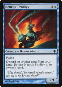 Neurok Prodigy - Darksteel (DST) #26 - Common Magic: The Gathering Trading Card