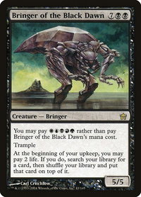 Bringer of the Black Dawn - Fifth Dawn (5DN) #43 - Rare Magic: The Gathering Trading Card