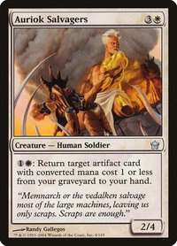 Auriok Salvagers - Fifth Dawn (5DN) #4 - Uncommon Magic: The Gathering Trading Card