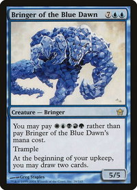 Bringer of the Blue Dawn - Fifth Dawn (5DN) #26 - Rare Magic: The Gathering Trading Card