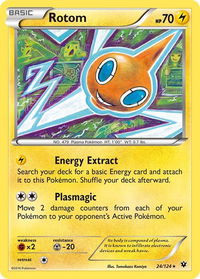 Rotom - XY - Fates Collide (FCO) #24/124 - Rare Pokémon Trading Card