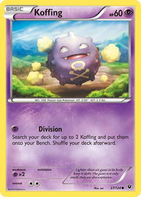 Koffing - XY - Fates Collide (FCO) #27/124 - Common Pokémon Trading Card
