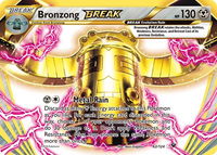 Bronzong BREAK - XY - Fates Collide (FCO) #62/124 - Rare BREAK Pokémon Trading Card