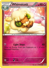 Whimsicott - XY - Fates Collide (FCO) #71/124 - Uncommon Pokémon Trading Card