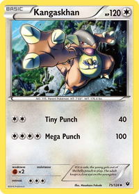 Kangaskhan - XY - Fates Collide (FCO) #75/124 - Uncommon Pokémon Trading Card