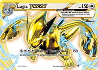 Lugia BREAK - XY - Fates Collide (FCO) #79/124 - Rare BREAK Pokémon Trading Card
