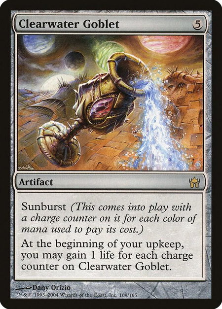 Clearwater Goblet - Fifth Dawn Magic: The Gathering trading card