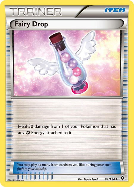 Fairy Drop - XY - Fates Collide Pokémon trading card
