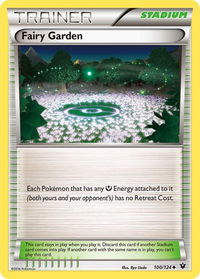 Fairy Garden - XY - Fates Collide (FCO) #100/124 - Uncommon Pokémon Trading Card