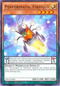 Performapal Fireflux - Shining Victories (SHVI) #SHVI-EN005 - Common / Short Print YuGiOh Trading Card