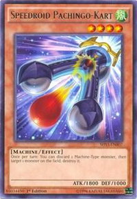 Speedroid Pachingo-Kart - Shining Victories (SHVI) #SHVI-EN007 - Rare YuGiOh Trading Card