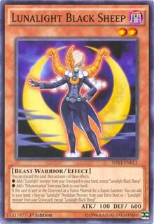 Lunalight Black Sheep - Shining Victories YuGiOh trading card