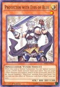 Protector with Eyes of Blue - Shining Victories (SHVI) #SHVI-EN019 - Common / Short Print YuGiOh Trading Card
