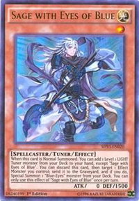 Sage with Eyes of Blue - Shining Victories (SHVI) #SHVI-EN020 - Ultra Rare YuGiOh Trading Card